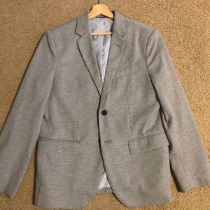 Banana Republic Soft Grey Blazer